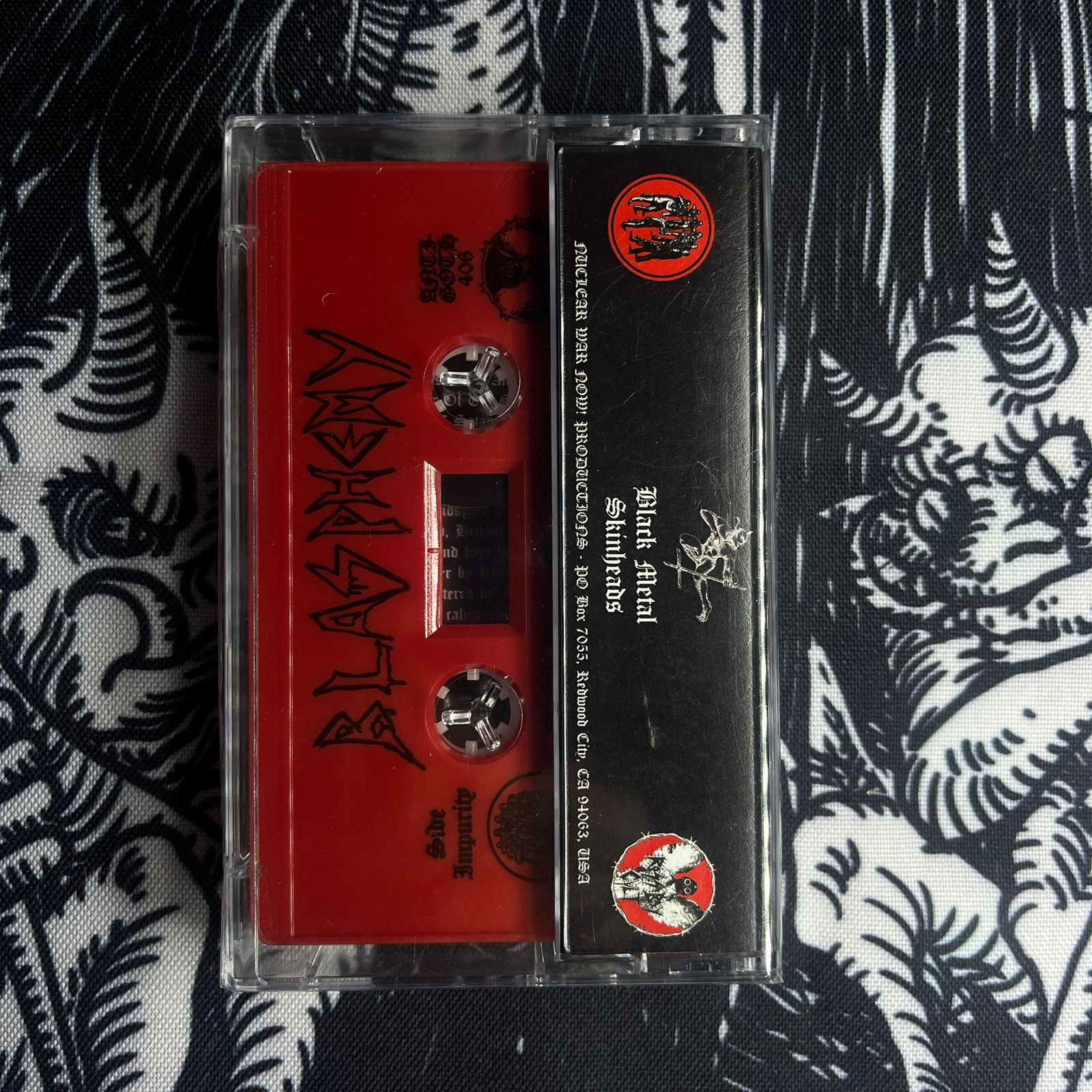 Blasphemy - Blood upon the Soundspace Cassete