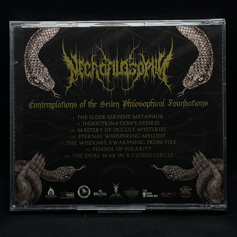 Necrofilosophy - Contemplations of the Seven Philosophical Foundations CD