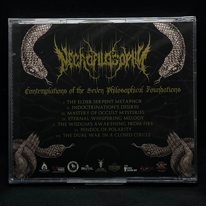 Necrofilosophy - Contemplations of the Seven Philosophical Foundations CD