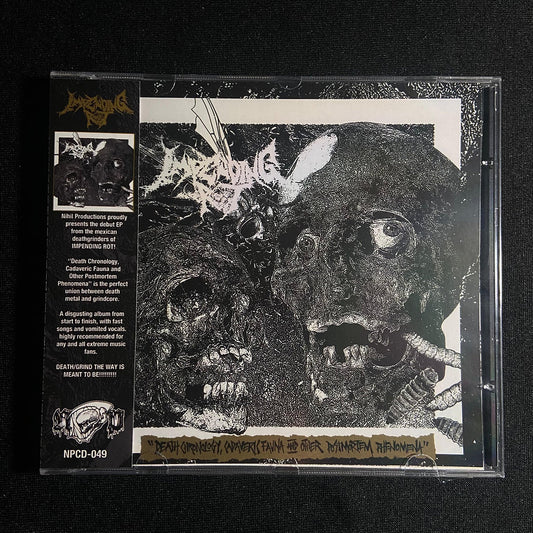 IMPENDING ROT - Death Chronology, Cadaveric Fauna and Other Postmortem Phenomena CD | Black Hearts Records