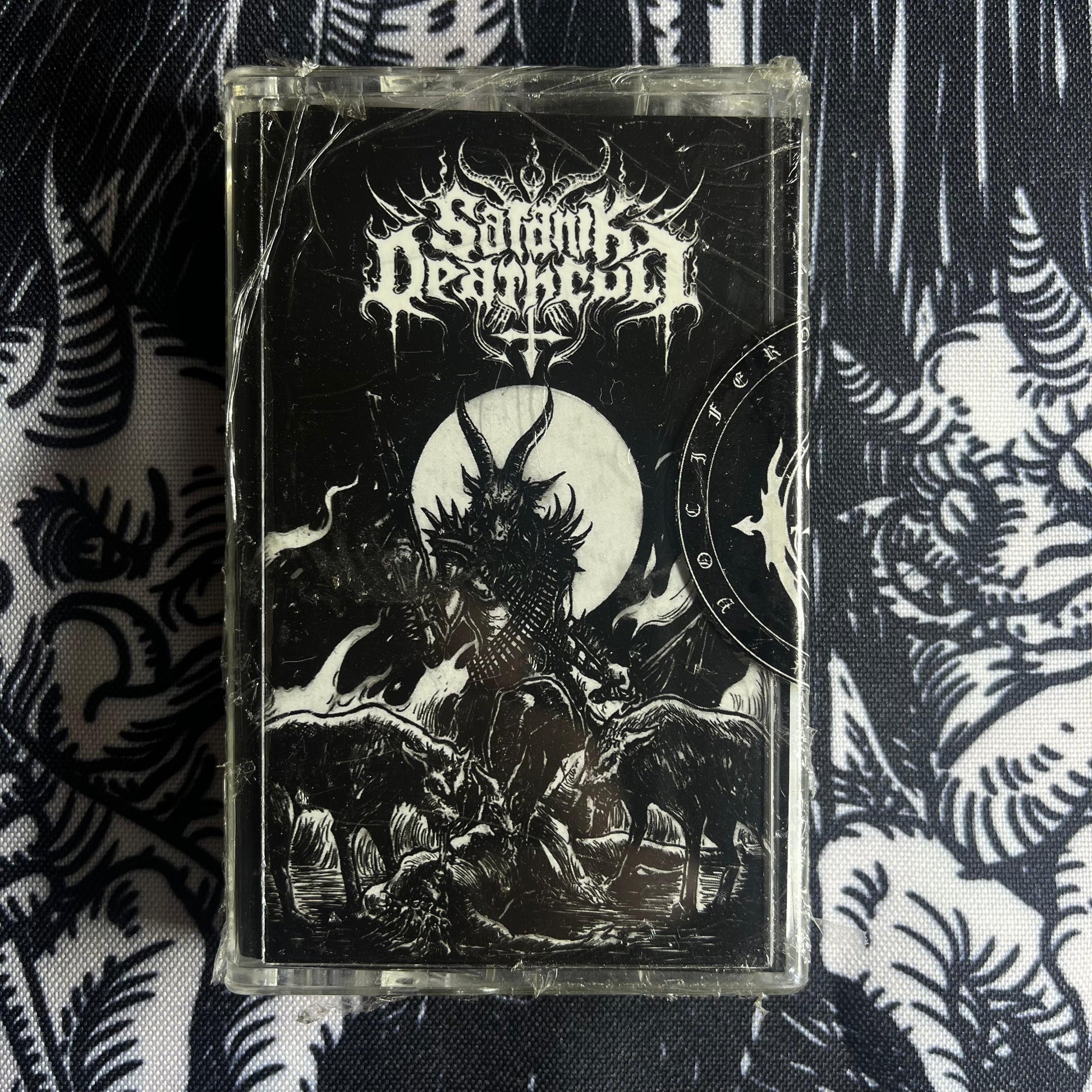SATANIK DEATHCULT - Annihilating the Empire of the Bastard Christ Cassete | Black Hearts Records