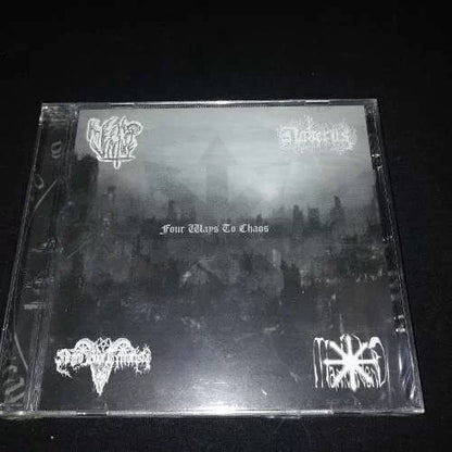 Four Ways To Chaos - Split Negro Bode Terrorista CD | Black Hearts Records