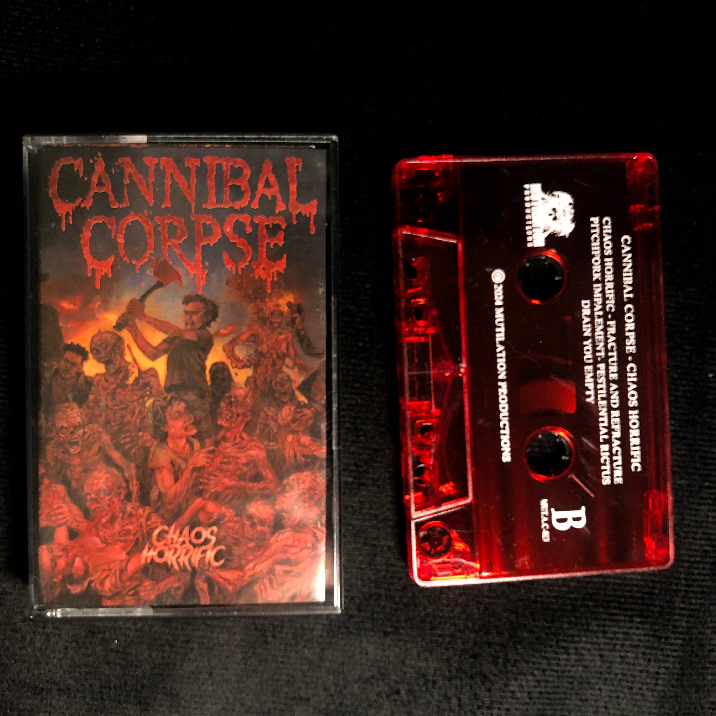 Cannibal Corpse - Chaos Horrific Cassete