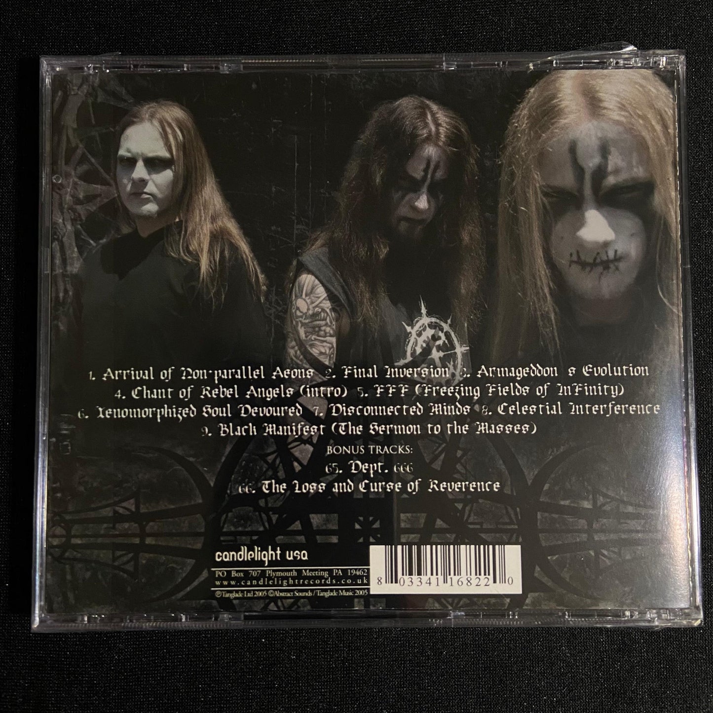 Crionics - Armageddon's Evolution CD