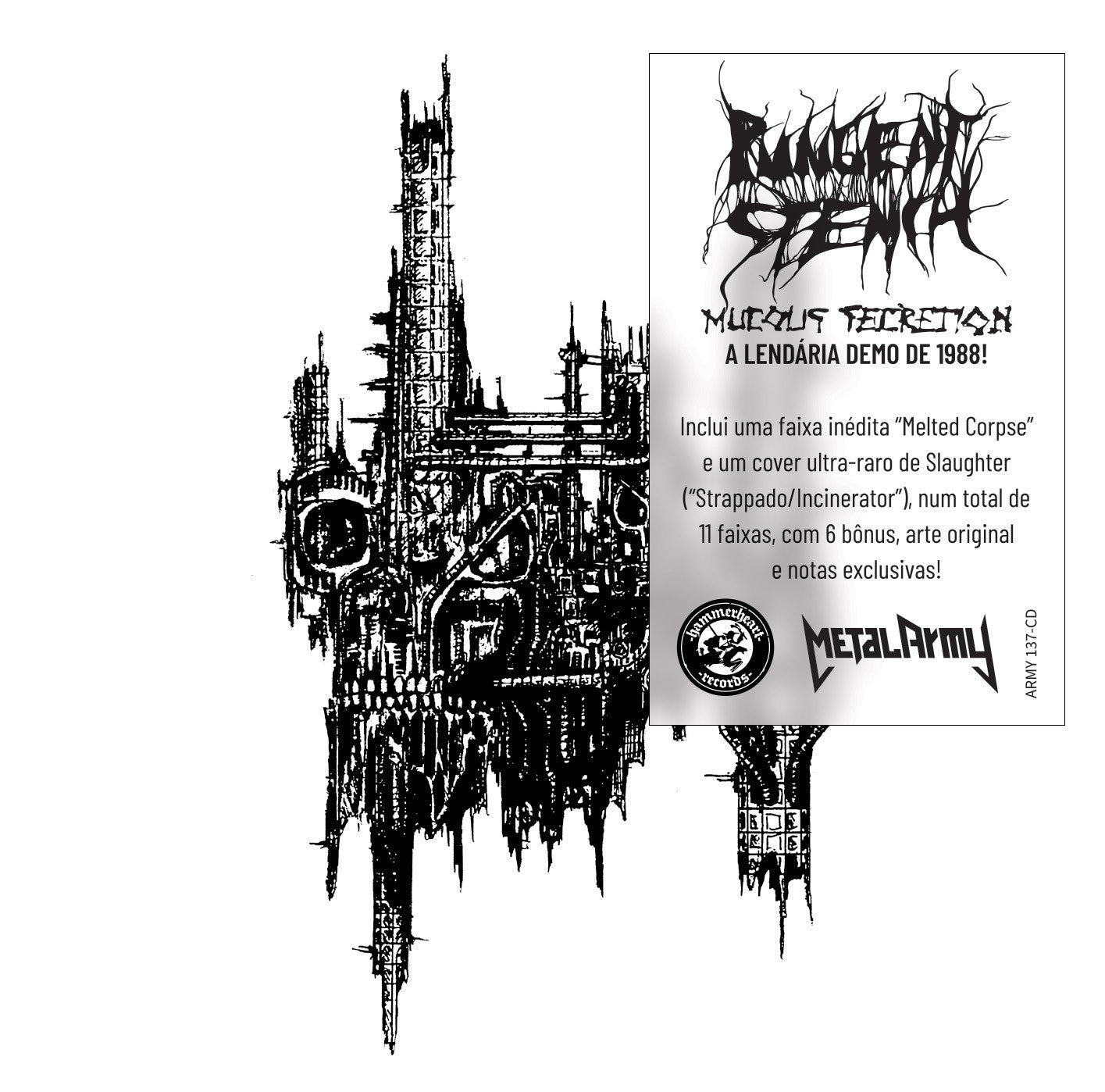 Pungent Stench - Mucous Secretion CD | Black Hearts Records