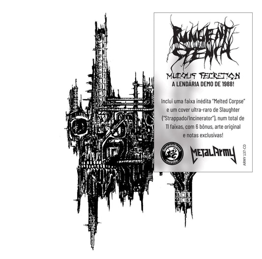 PUNGENT STENCH - Mucous Secretion CD | Black Hearts Records
