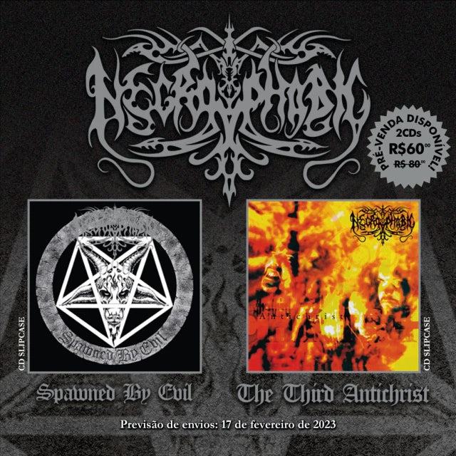 NECROPHOBIC "Spawned By Evil" CD Slipcase