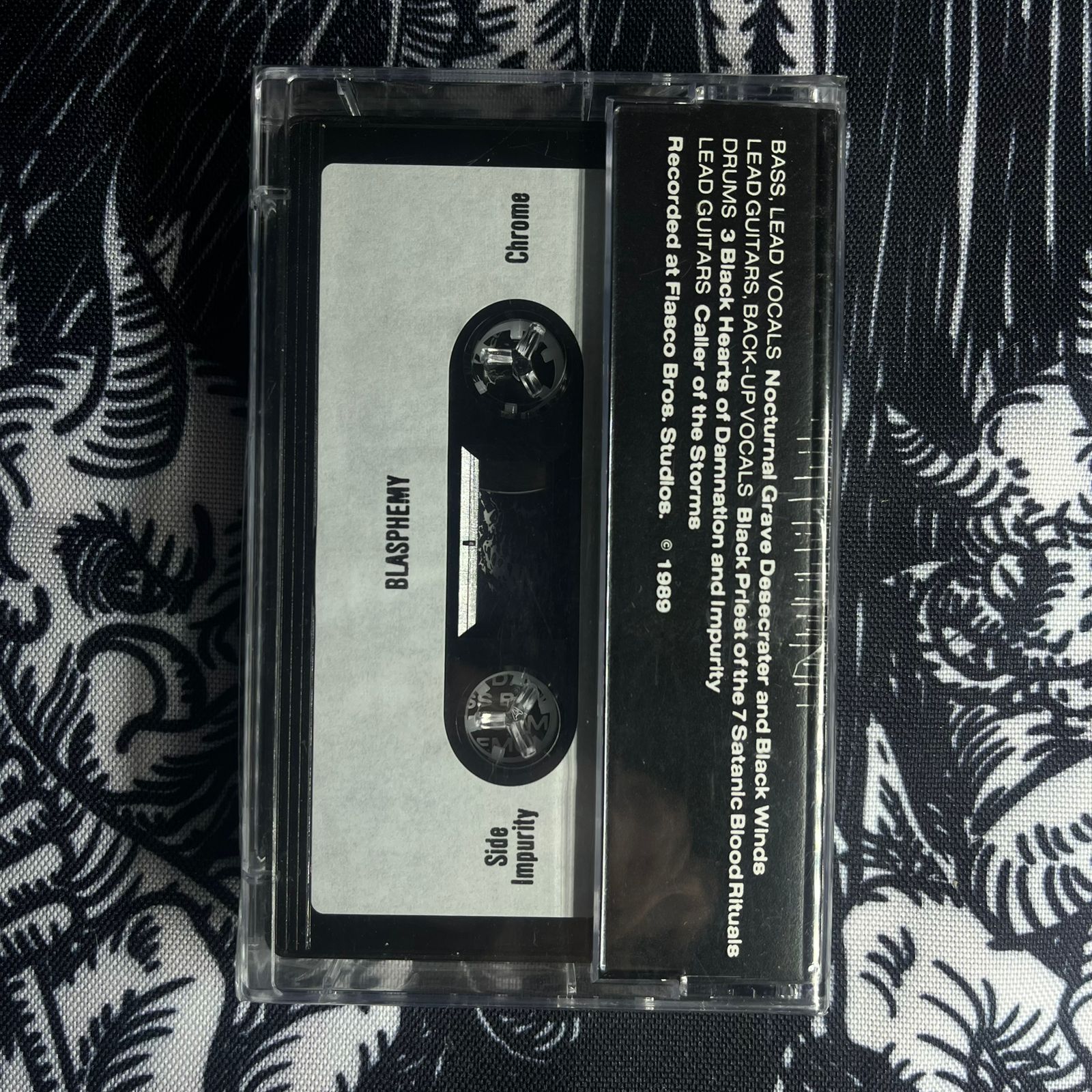 Blasphemy - Blood upon the Altar Cassete