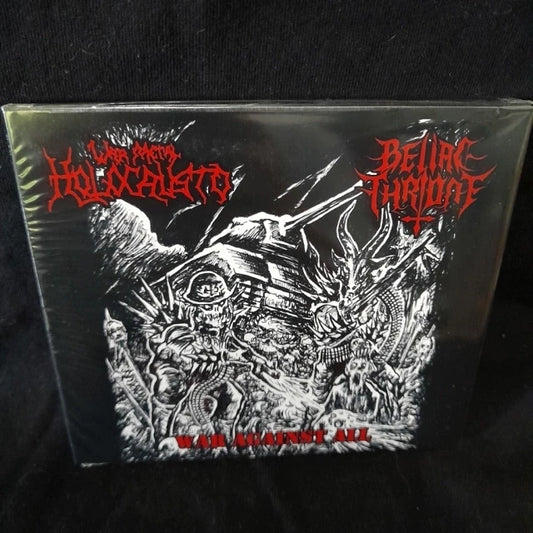HOLOCAUSTO WAR METAL / BELIAL THRONE - War Against All CD Digisleeve | Black Hearts Records