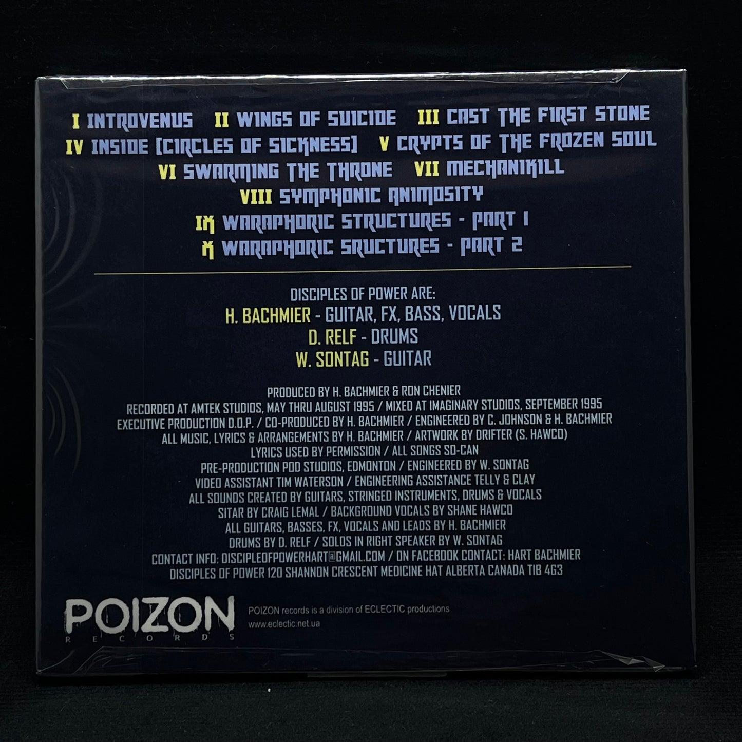 Disciples Of Power - Mechanikill CD Digipak