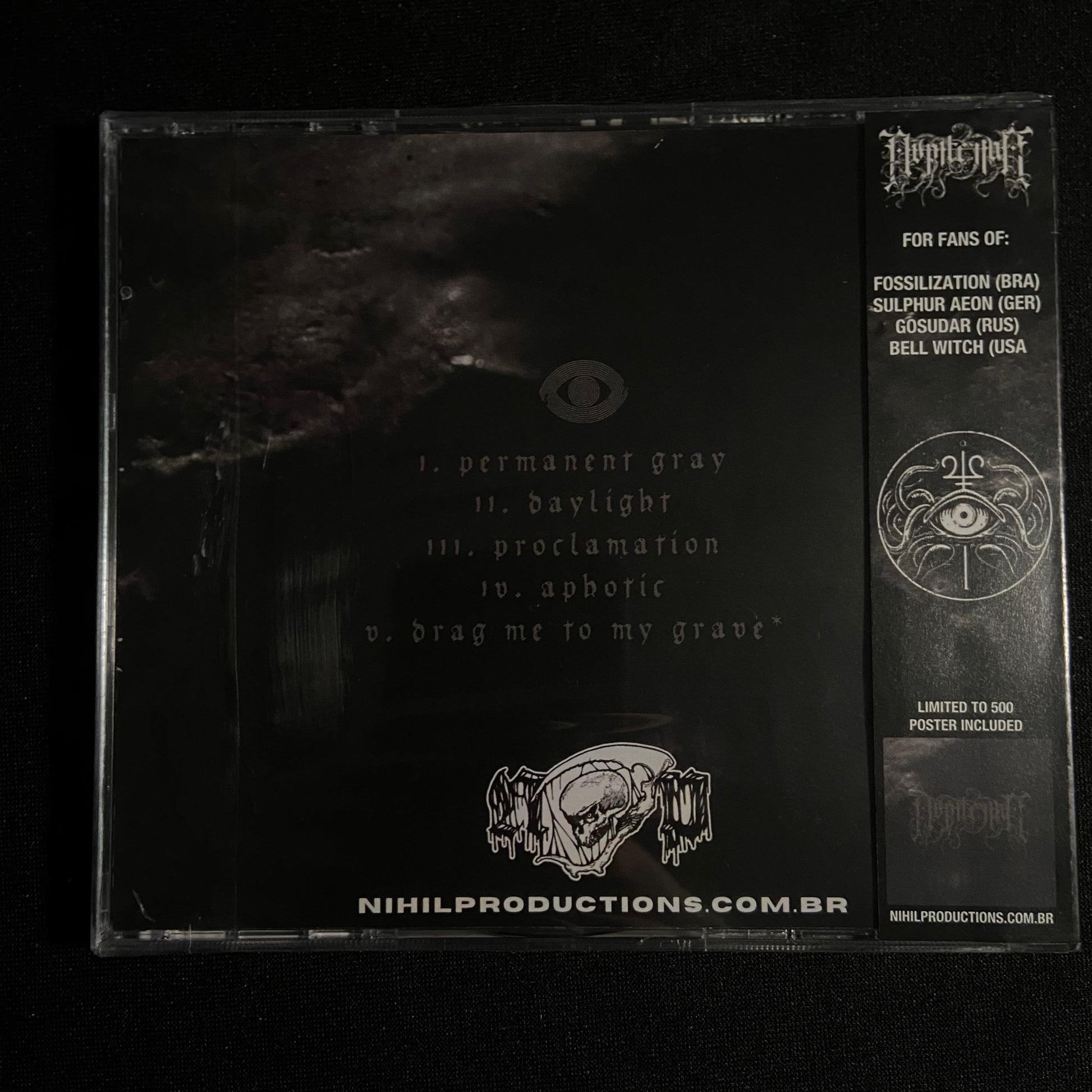 Jupiterian - Aphotic CD | Black Hearts Records