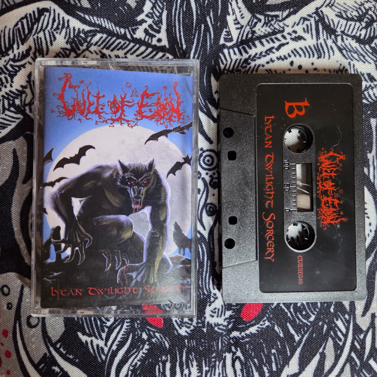 CULT OF EIBON - Lycan Twilight Sorcery Cassete | Black Hearts Records