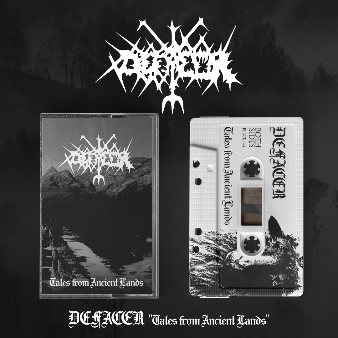 DEFACER - Tales from Ancient Lands Cassete | Black Hearts Records