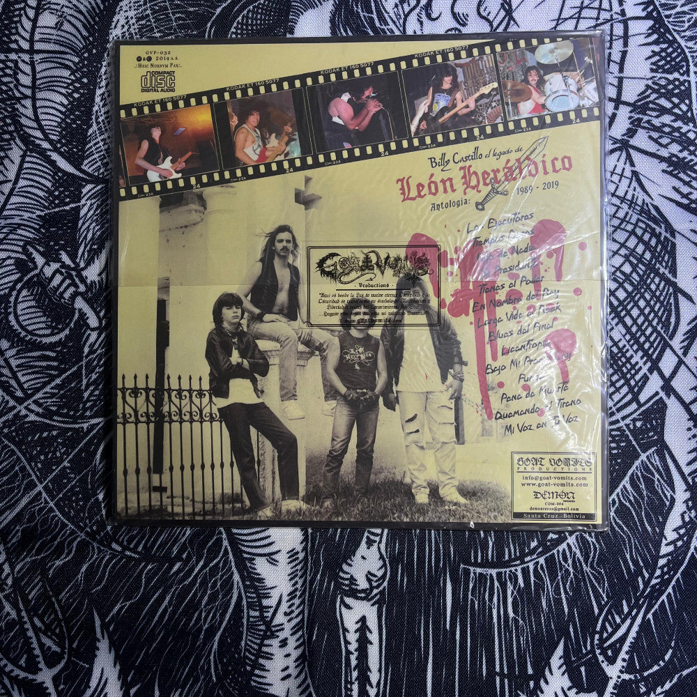 León Heráldico - Antologia 1989 - 2019 7 Giant Digisleeve CD
