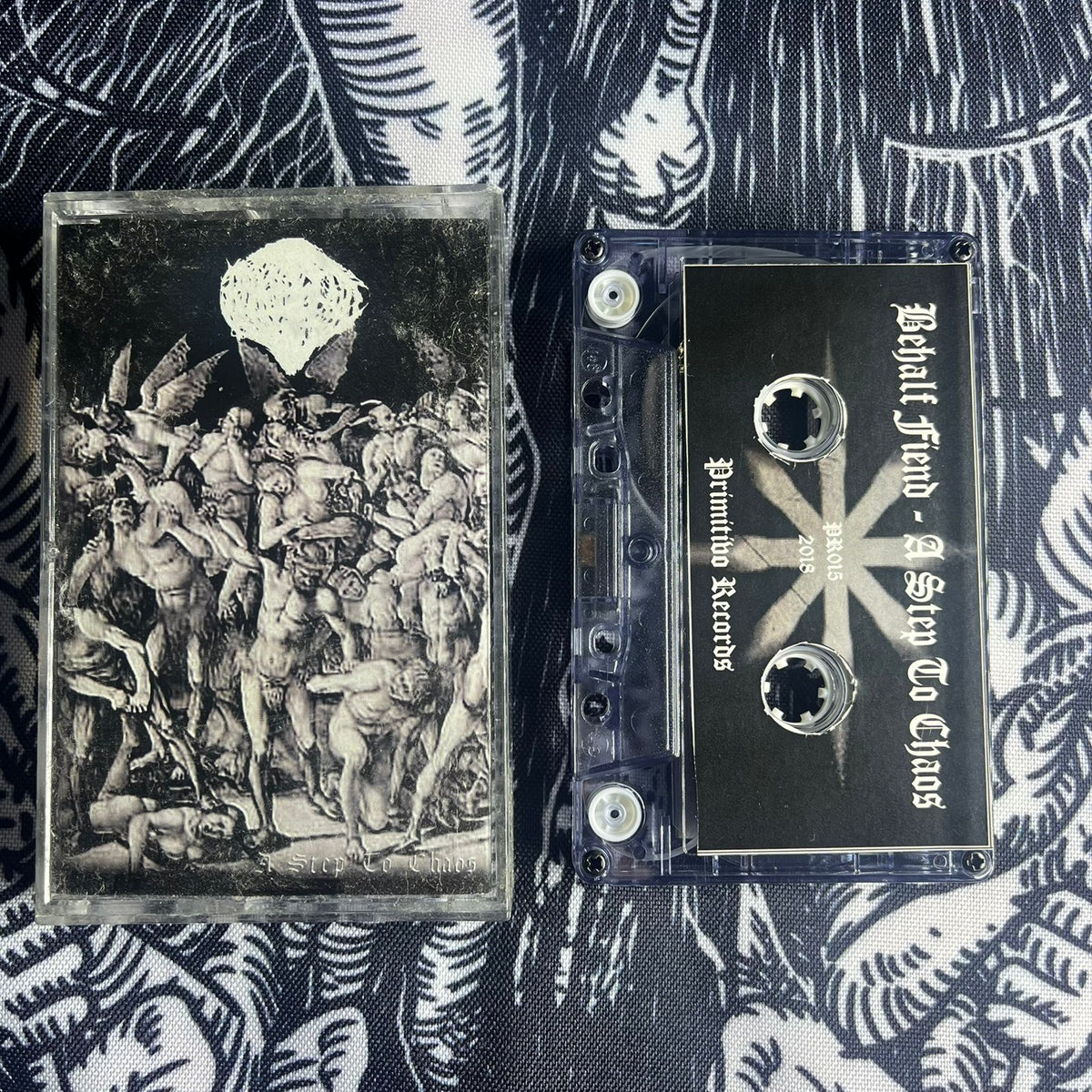 BEHALF FIEND - A Step to Chaos Cassete | Black Hearts Records