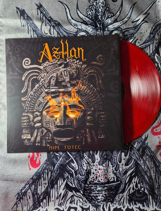 Malefactor / Aztlán – The Sentinels / Xipe Totec Lp Vermelho
