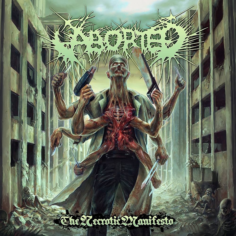 ABORTED - The Necrotic Manifesto CD | Black Hearts Records