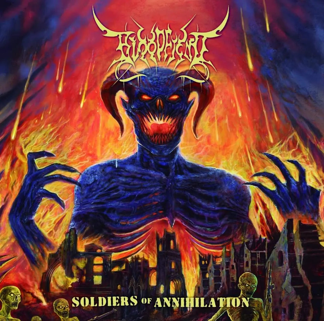 BLOODFIEND - Soldiers Of Anihilation CD | Black Hearts Records