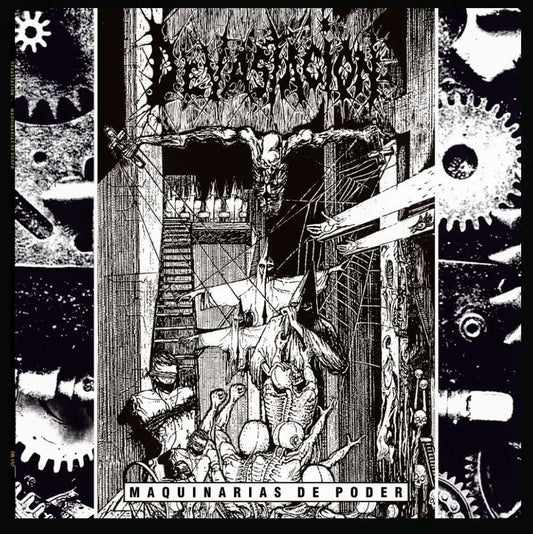 DEVASTACIÓN - Maquinarias de poder CD Digipak | Black Hearts Records