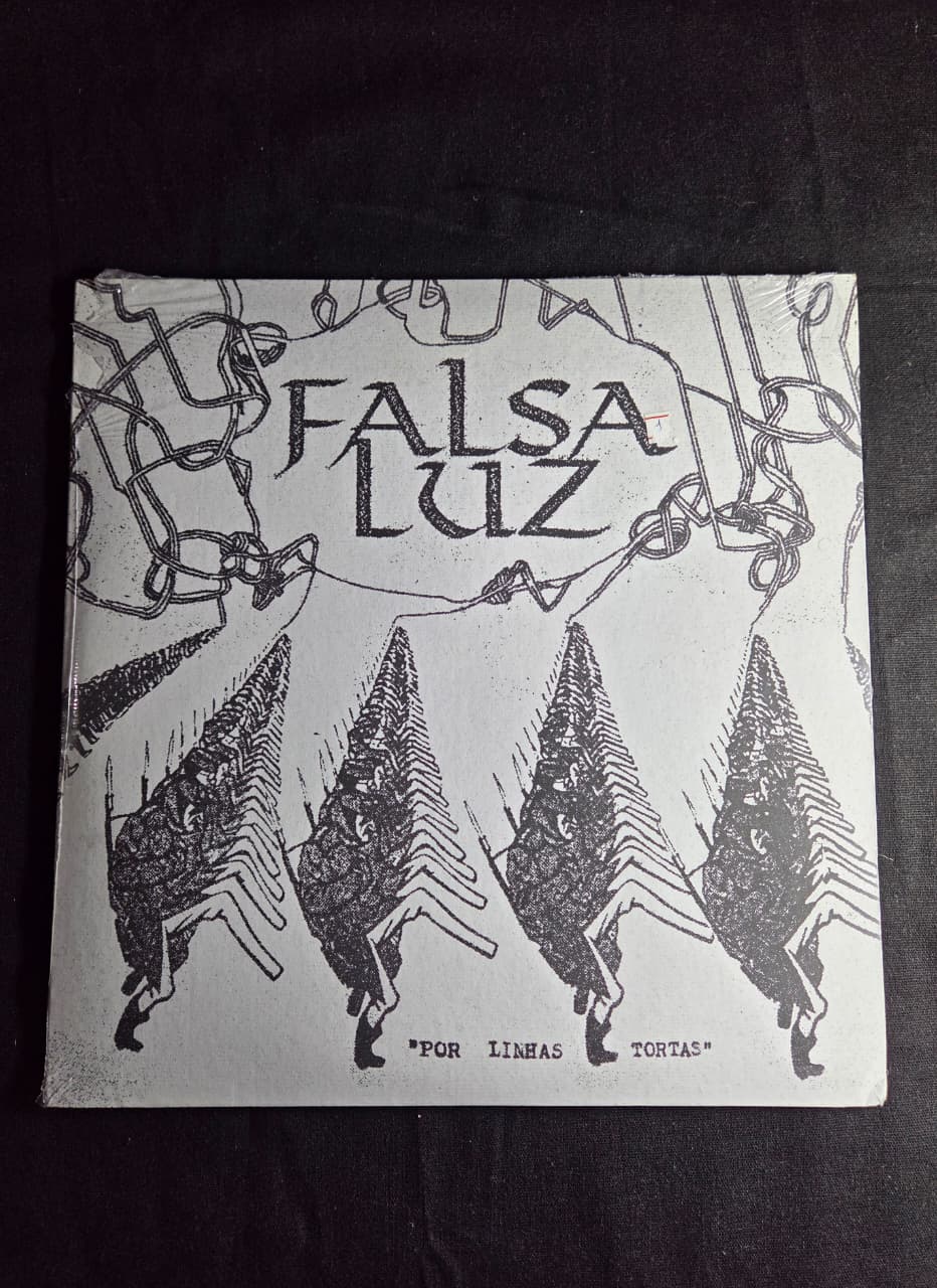 FALSA LUZ - Por Linhas Tortas LP | Black Hearts Records