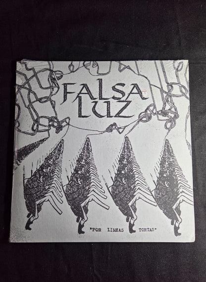 FALSA LUZ - Por Linhas Tortas LP | Black Hearts Records