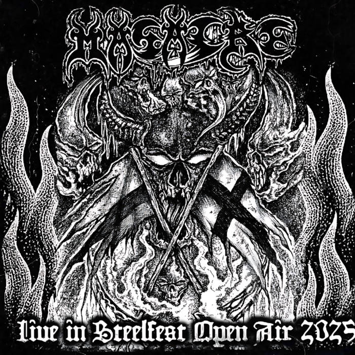 MASACRE - Live In Steelfest Open Air 2025 CD+DVD Digipak | Black Hearts Records