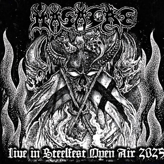 MASACRE - Live In Steelfest Open Air 2025 CD+DVD Digipak | Black Hearts Records