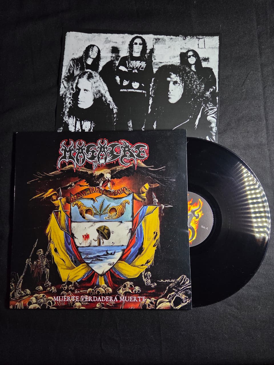 MASACRE - Muerte Verdadera Muerte LP