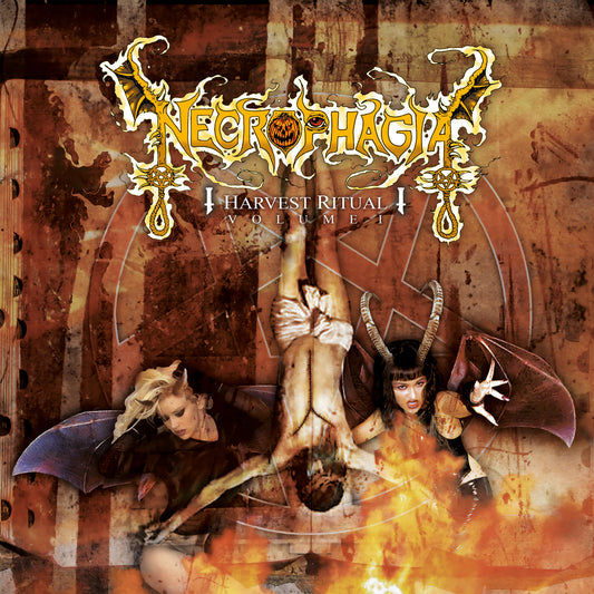 NECROPHAGIA - Harvest Ritual Vol 1 CD | Black Hearts Records