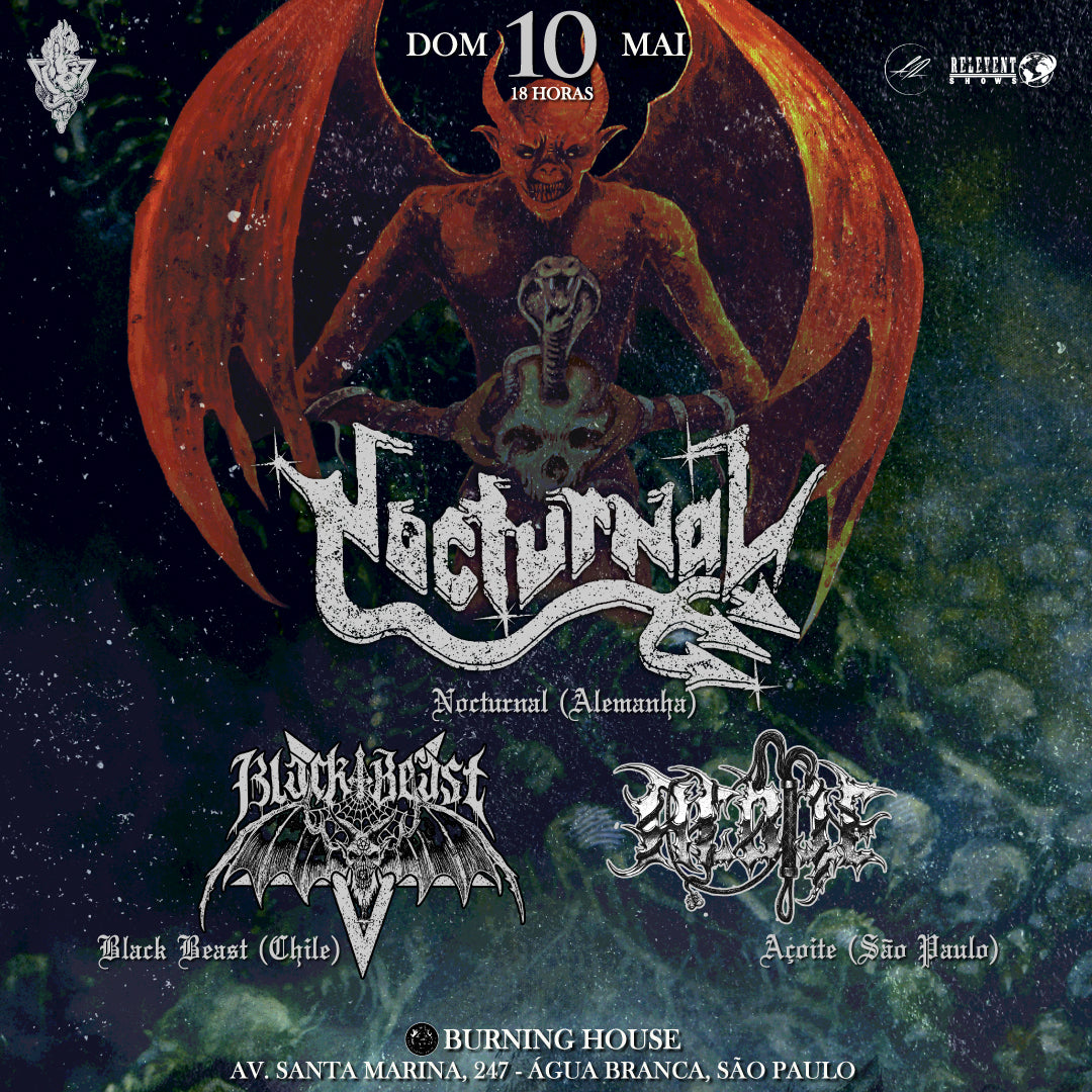 NOCTURNAL "Vortex of Steel" (São Paulo, SP)