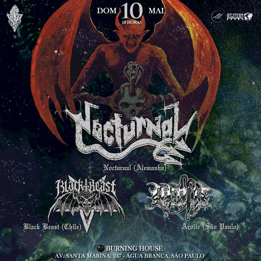 NOCTURNAL - Vortex of Steel (São Paulo, SP) | Black Hearts Records