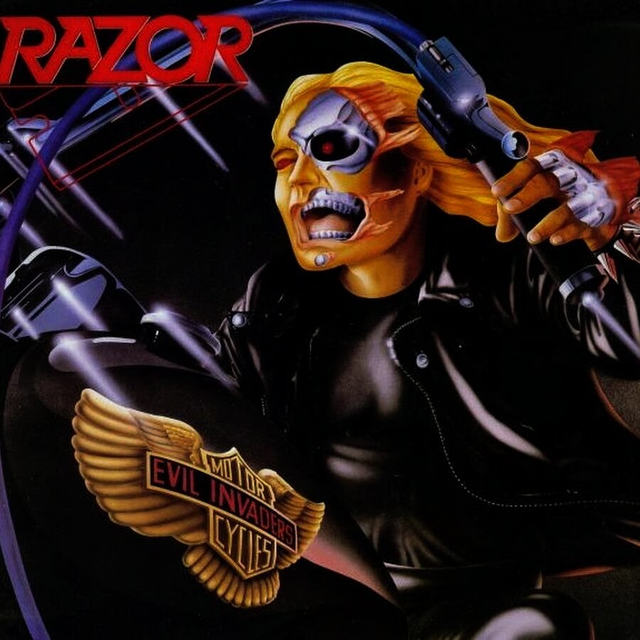 RAZOR - Evil Invaders CD Slipcase | Black Hearts Records