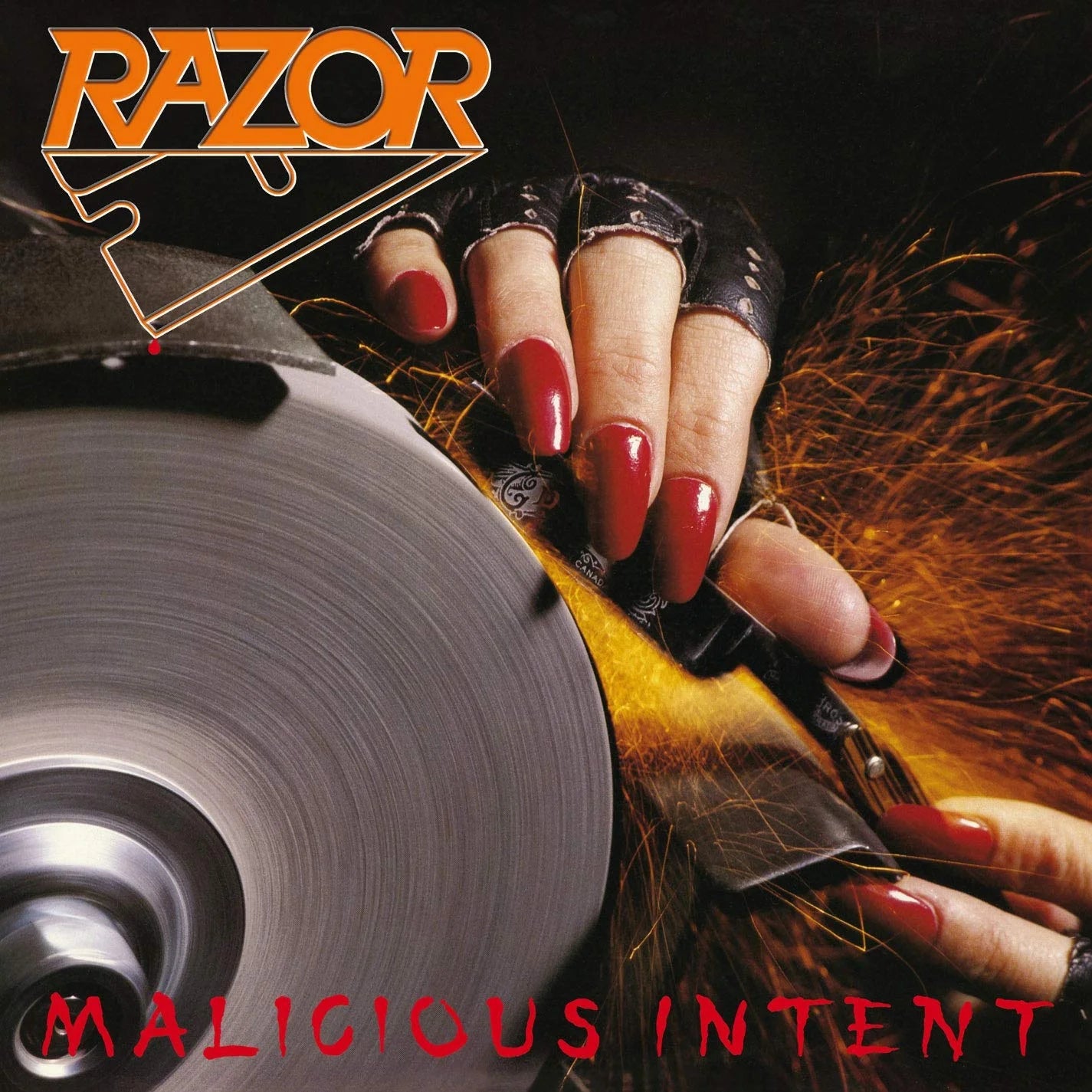 RAZOR - Malicious Intent CD Slipcase | Black Hearts Records