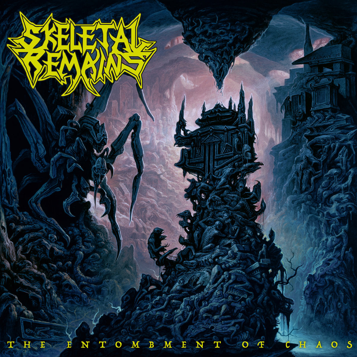 SKELETAL REMAINS - The Entombment Of Chaos CD Slipcase | Black Hearts Records