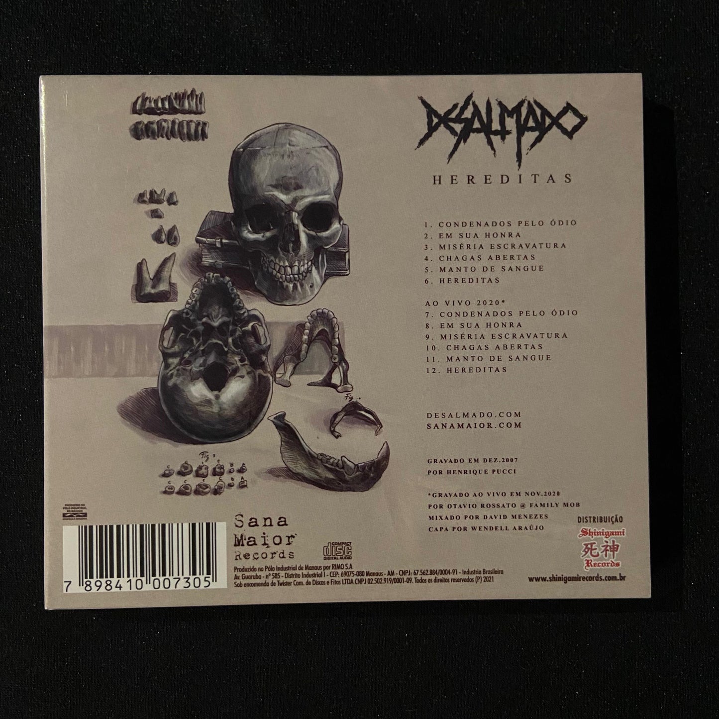 Desalmado - Hereditas CD Slipcase