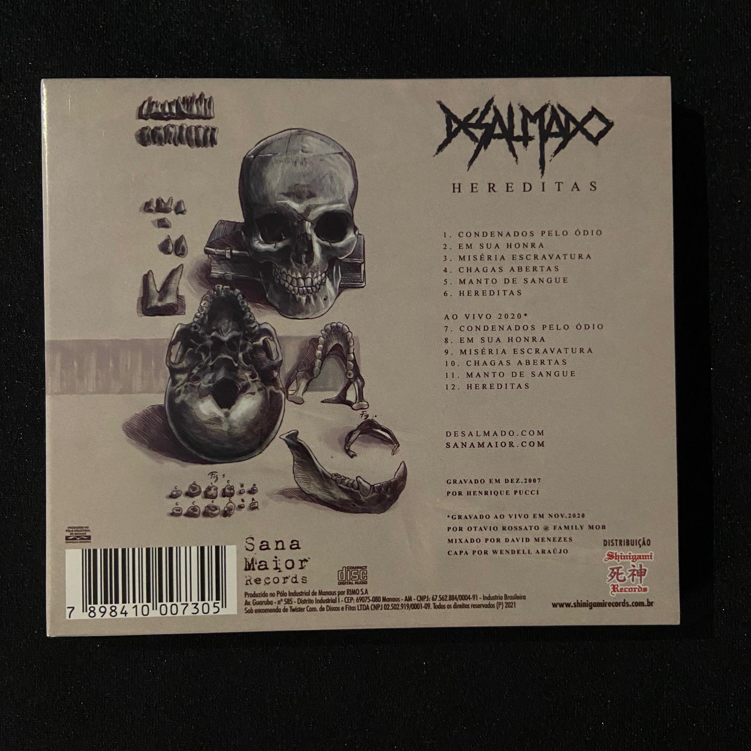 Desalmado - Hereditas CD Slipcase