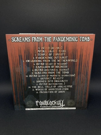 Nocturnal Vomit - Screams from the Pandemonic Tomb Giant DigipakCD
