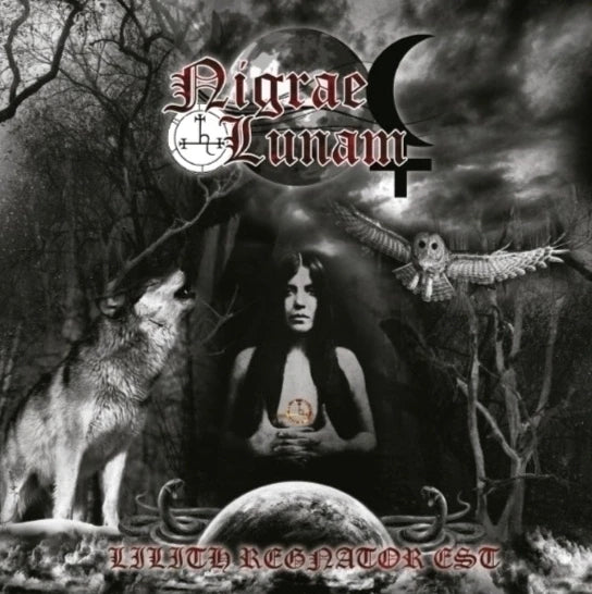 NIGRAE LUNAM- Lilith Regnator Est CD | Black Hearts Records