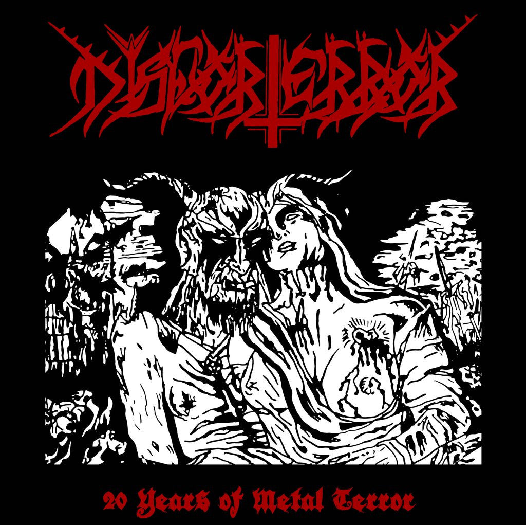 DISFORTERROR - 20 Years of Terror Metal CD | Black Hearts Records