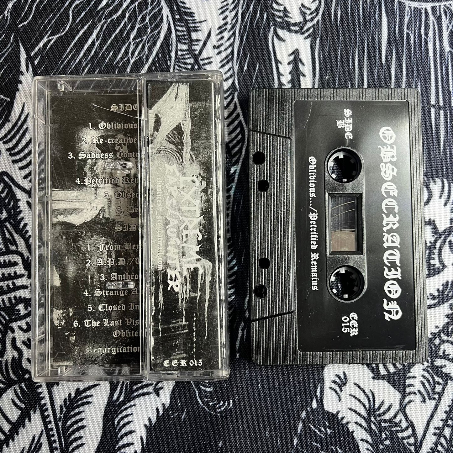 Obsecration - Oblivious.../Petrified Remains Cassete