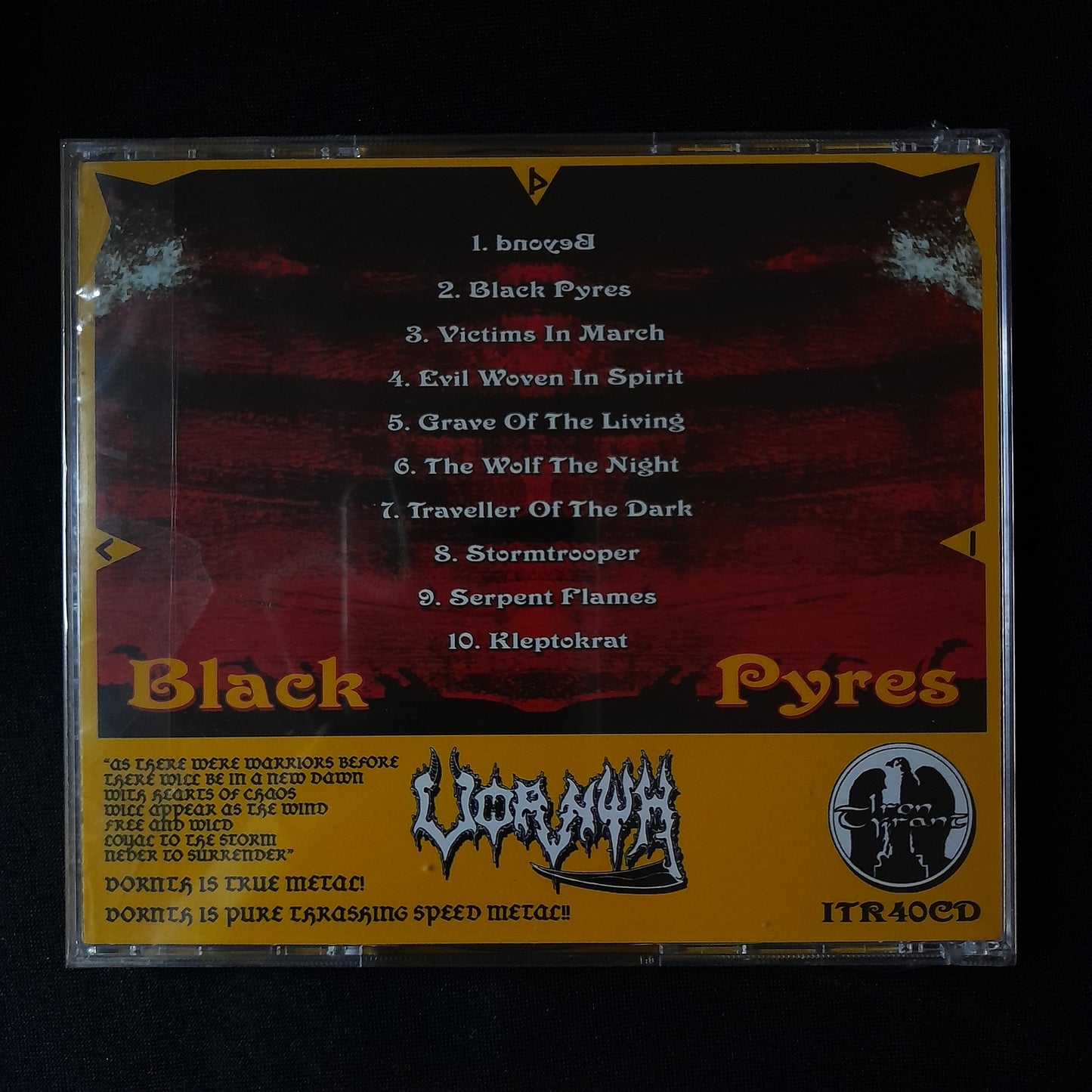Vornth - Black Pyres CD