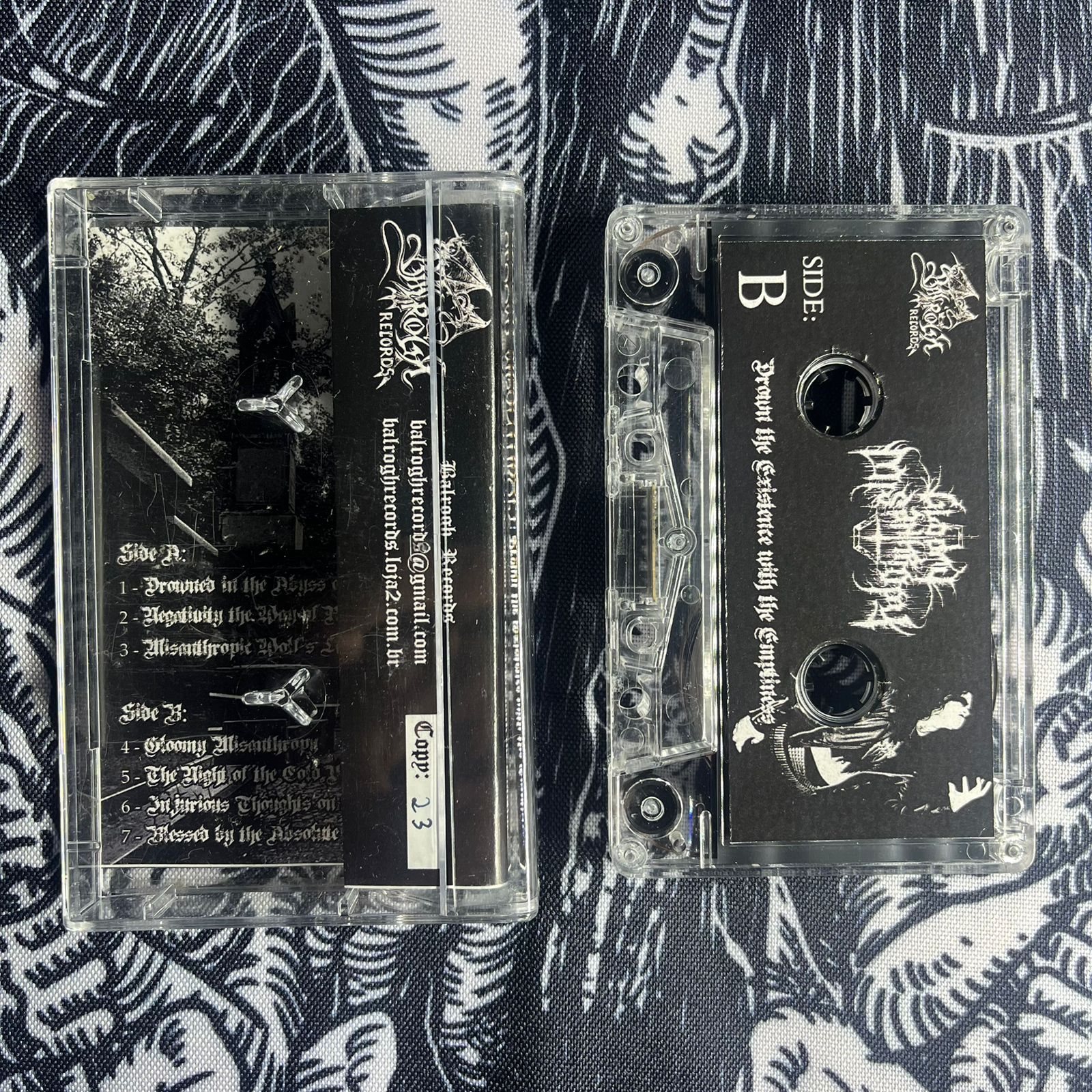 Gloomy Misanthropy - Drown the Existence with the Emptiness Cassete