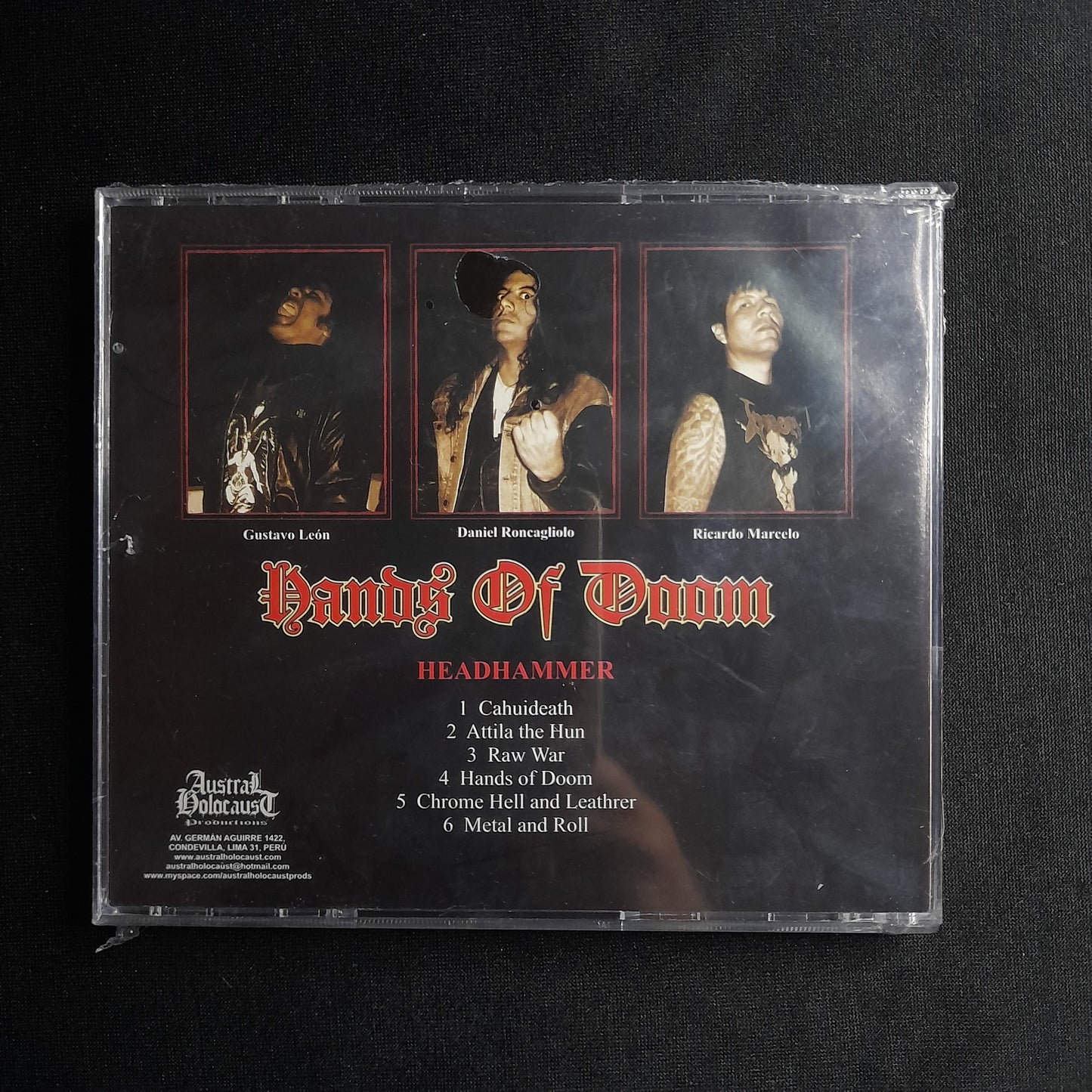 Hands of Doom - Headhammer CD