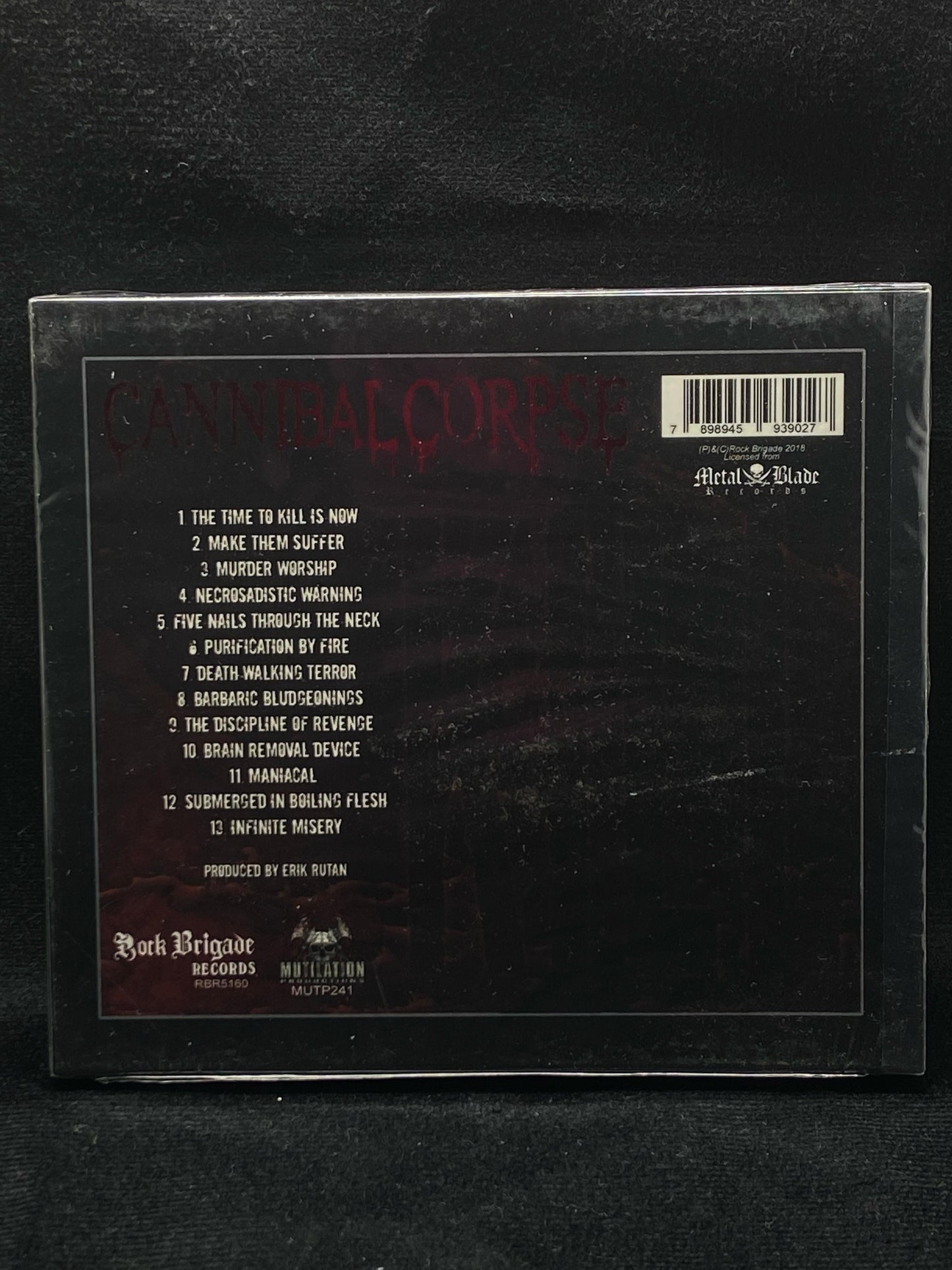 Cannibal Corpse - Kill CD Slipcase