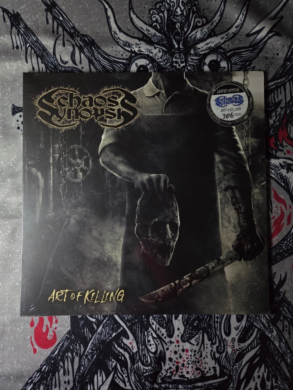 CHAOS SYNOPSIS - Art of Killing Lp | Black Hearts Records
