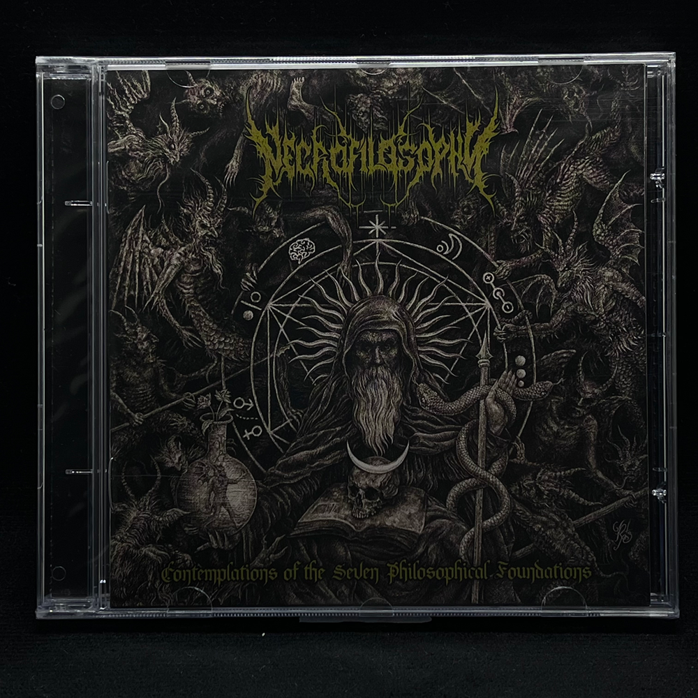 Necrofilosophy - Contemplations of the Seven Philosophical Foundations CD | Black Hearts Records