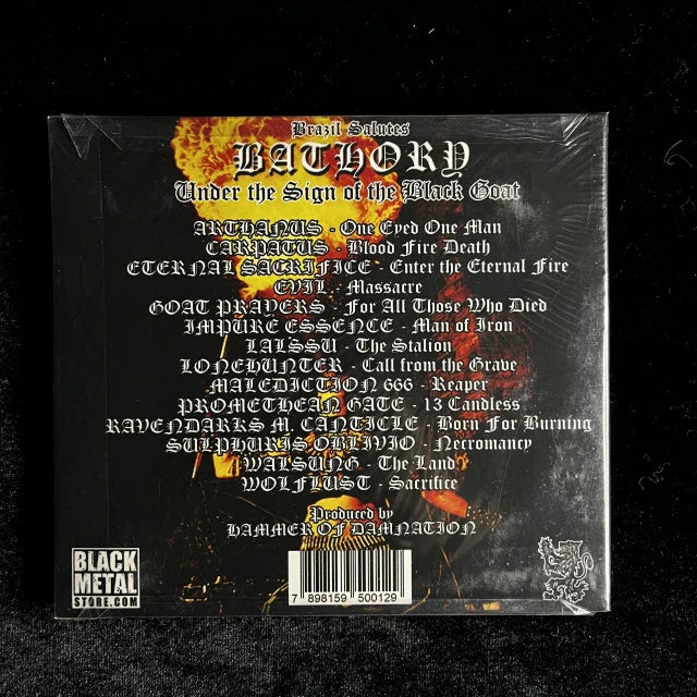 Bathory - Under the Sign of the Black Goat Cd Digi