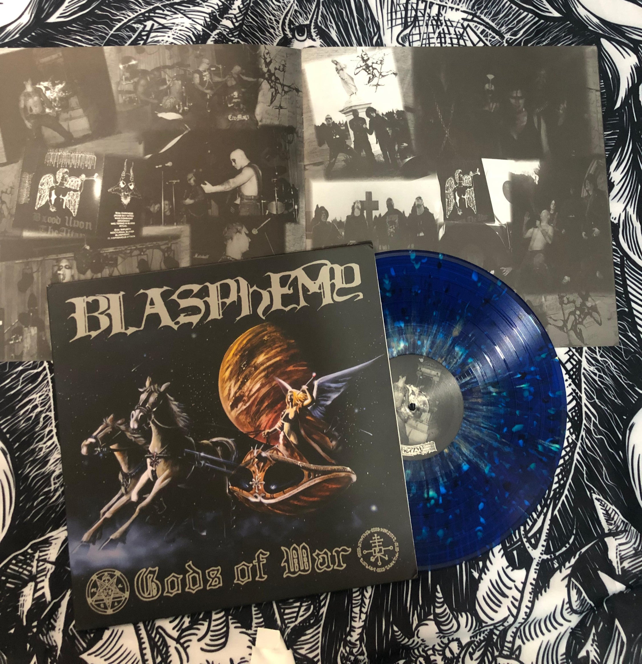 Blasphemy - Gods Of War LP Splatter