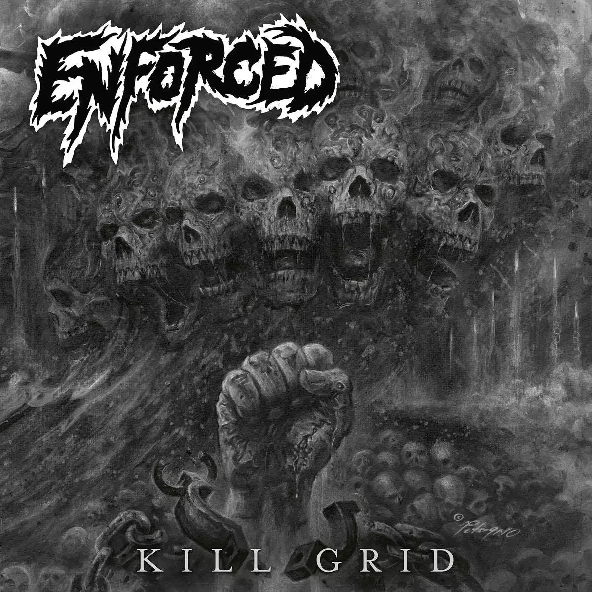 Enforced - Kill Grid CD | Black Hearts Records