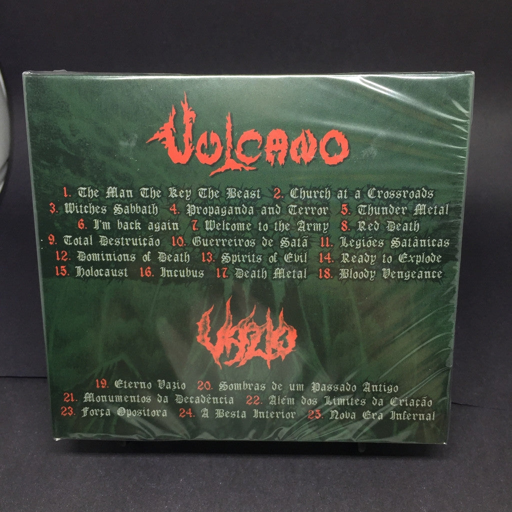 Vulcano / Vazio - Majestic Satanic Eruption CD-2+DVD Digipak